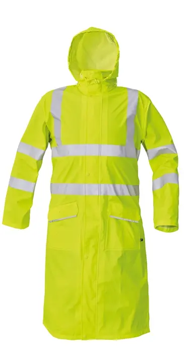 Siret Hi-Vis nepromokavý plášť, žlutá 3XL