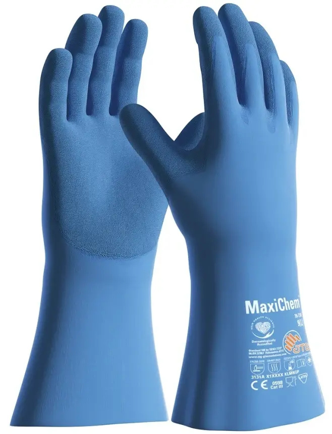 Chemické rukavice MaxiChem® 76-730 - TRItech™ vel.8