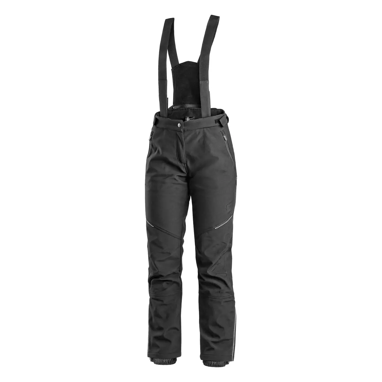 Kalhoty TRENTON, zimní softshell, dámské, černé vel.38
