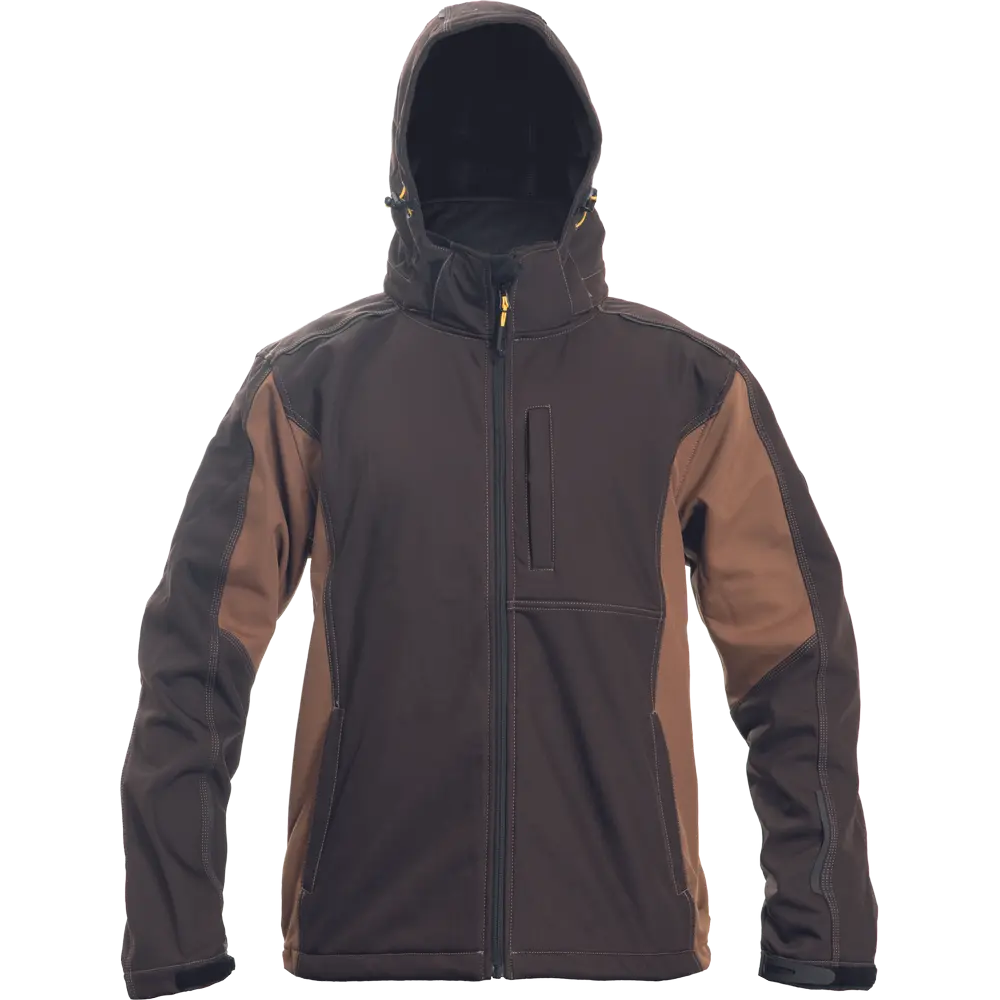 Cerva DAYBORO softshellová Bunda tmavě hnědá XL 58-XL