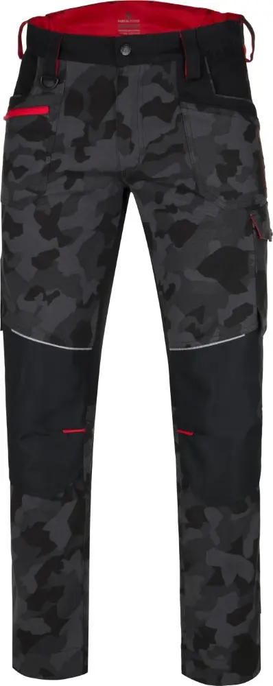 Kalhoty CREATRON® camo černá vel.58
