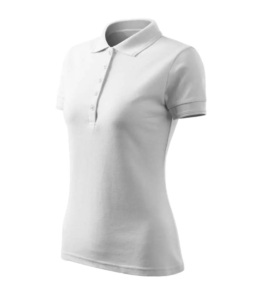 F10 Dámská polokošile Pique Polo Free bílá vel.XS