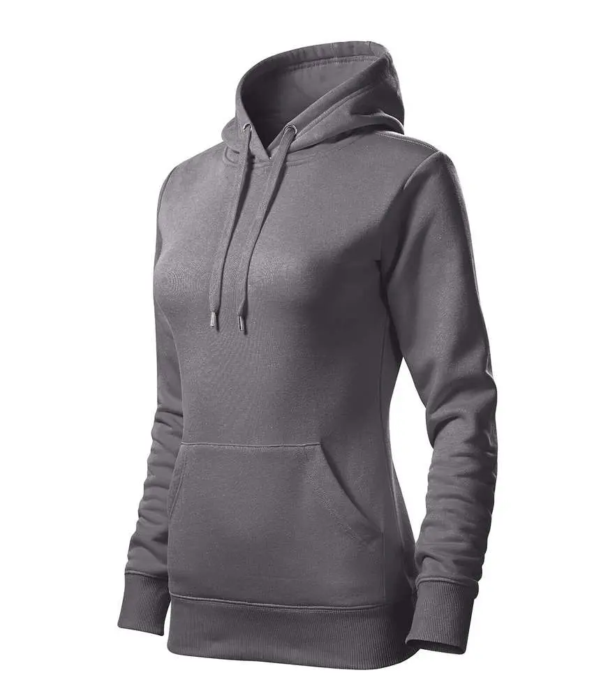 F14 Mikina dámská Cape Free ocelově šedá vel.2XL