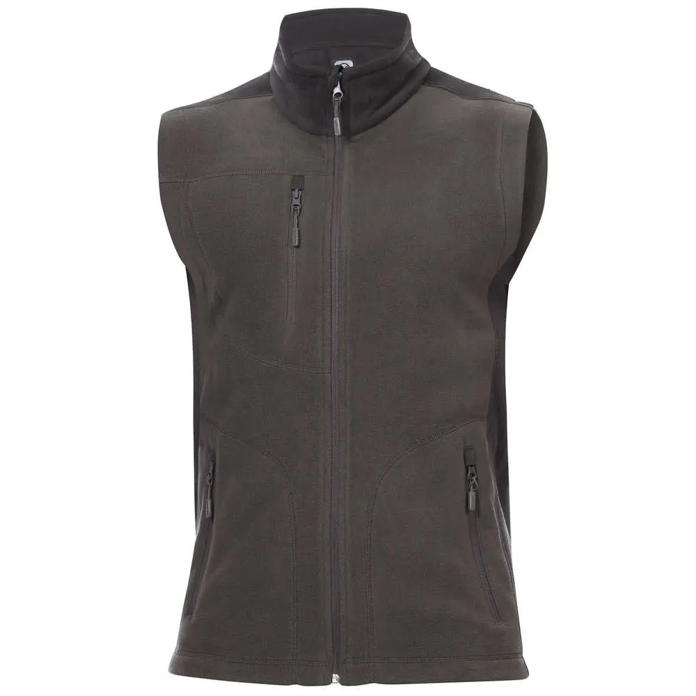 Vesta fleece MARTIN pánská hnědá vel.4XL