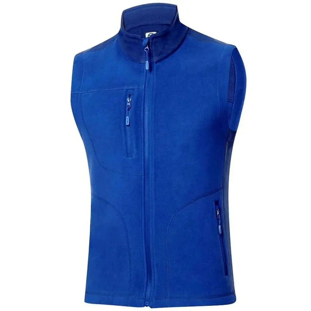 Vesta fleece MARTIN pánská středně modrá royal vel.M