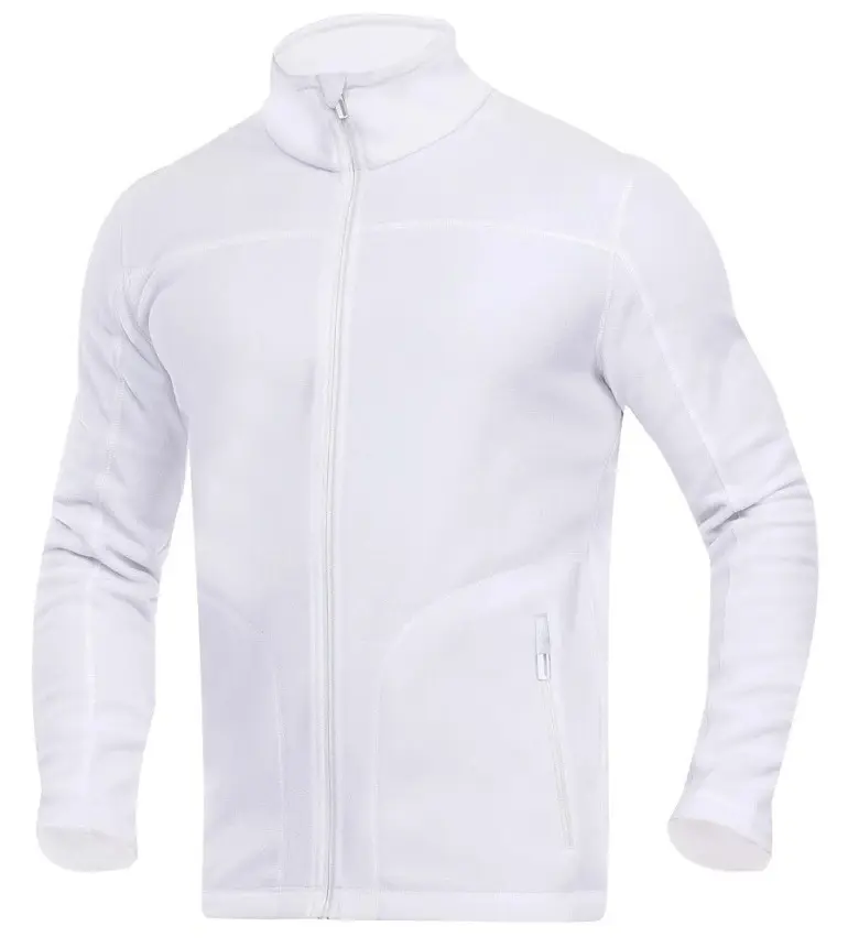 Pánská fleecová mikina JOFLEX bílá vel.4XL