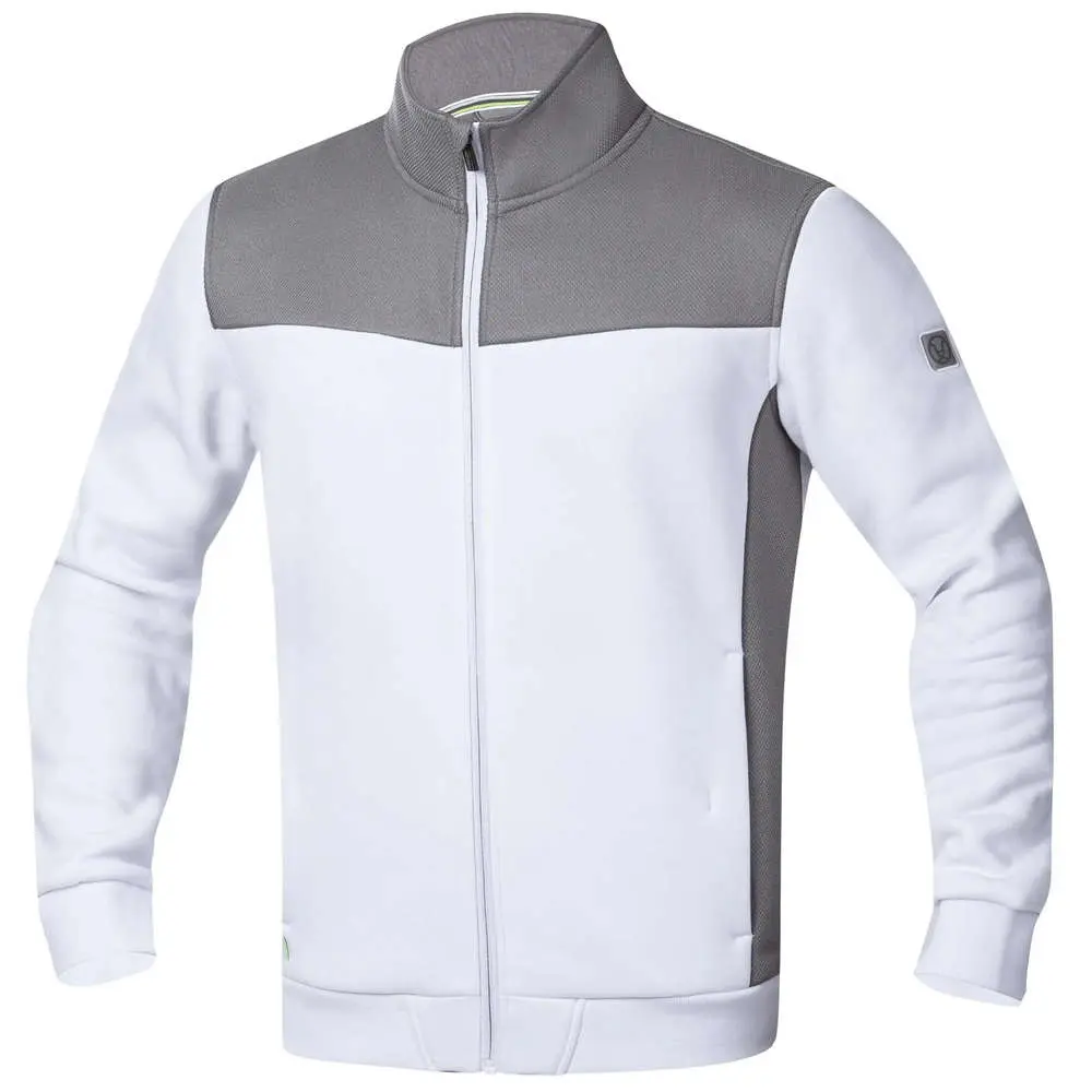 Mikina M007 bílá vel.5XL
