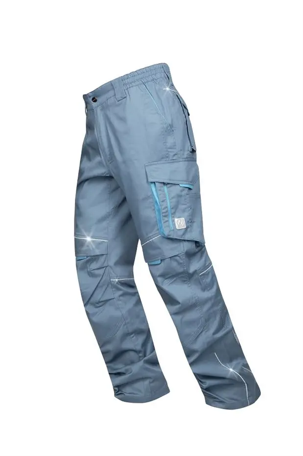 Zkrácené kalhoty do pasu Summer šedá 170cm vel.2XL