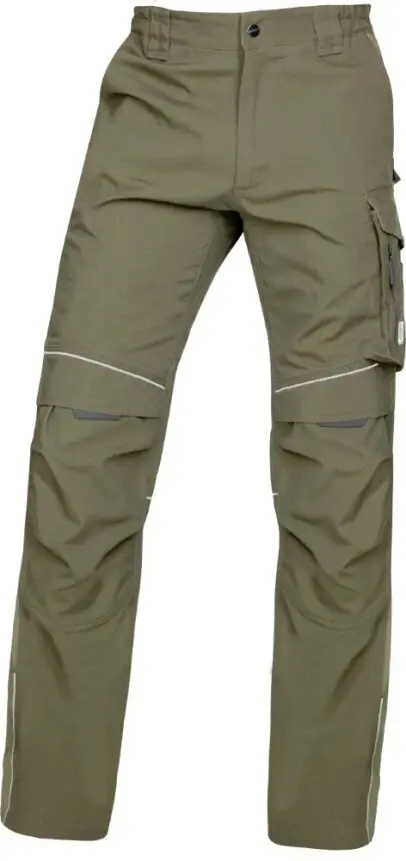 Kalhoty URBAN+ zkrácené 170-175 cm khaki vel.XL