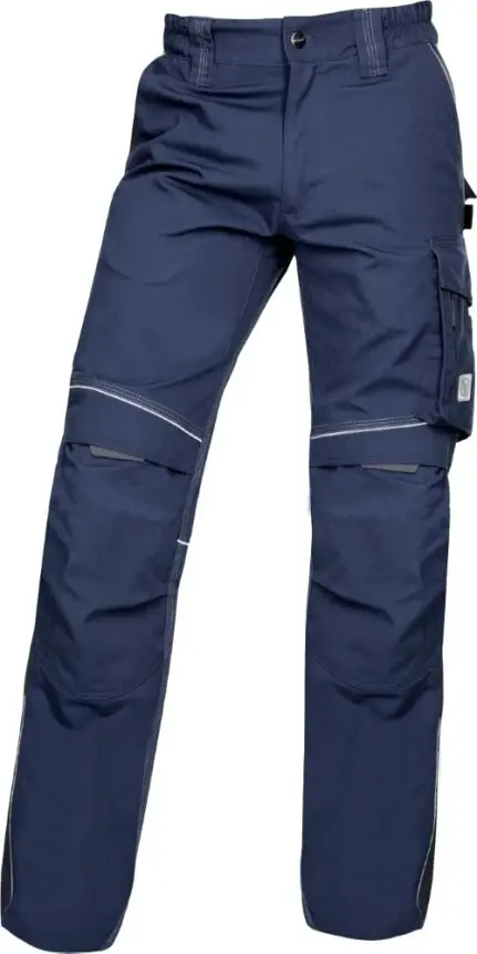 Kalhoty URBAN+ zkrácené 170-175 cm modré vel.L