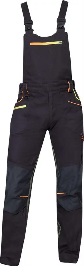 Kalhoty s laclem CREATRON® černá neon vel.62