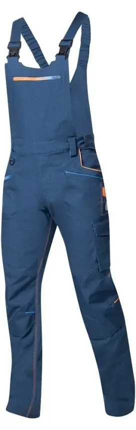 Kalhoty s laclem CREATRON® modrá neon vel.46