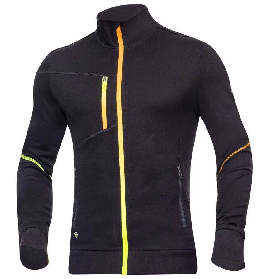 Mikina ARDON®CREATRON® černá neon S H6670/S
