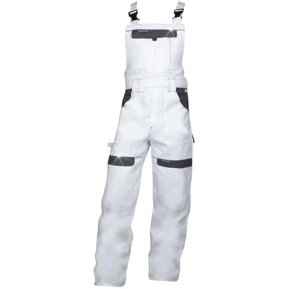 Prodloužené lacl kalhoty COOL TREND 183-190cm bílo-šedé vel.2XL