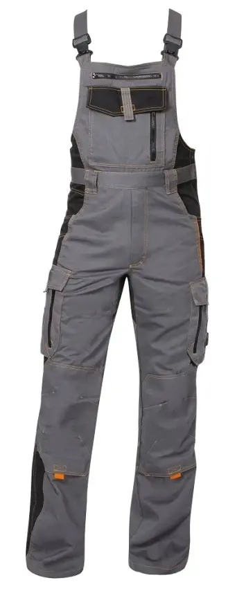 Kalhoty s laclem VISION prodloužené šedá vel.XL