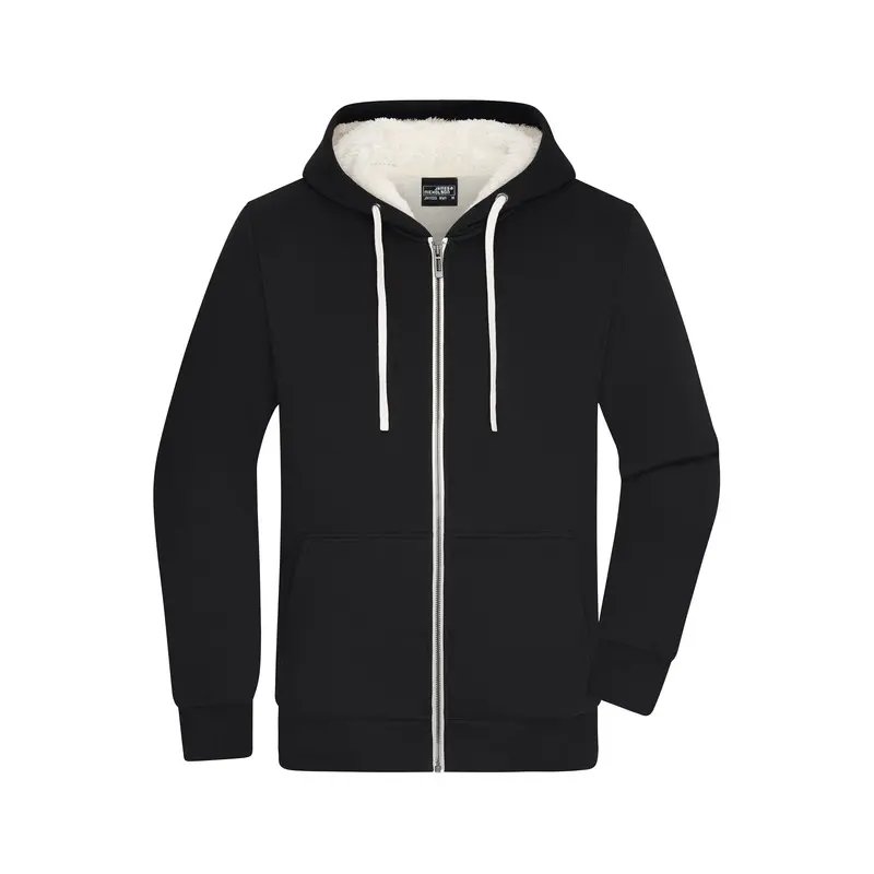 JN 1320 Pánská mikina s kapucí Sherpa navy vel.S