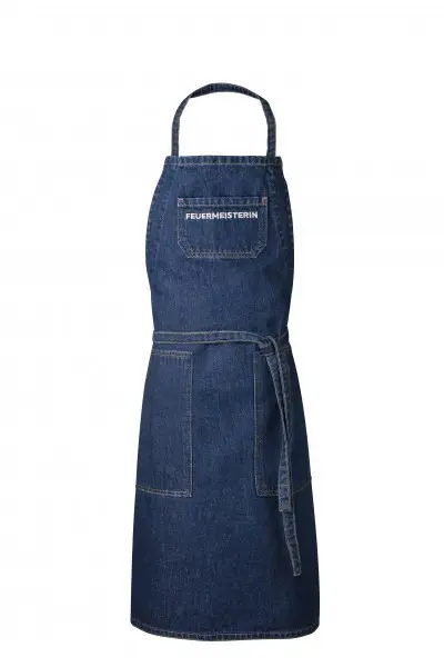 Kuchyňská zástěra Premium denim