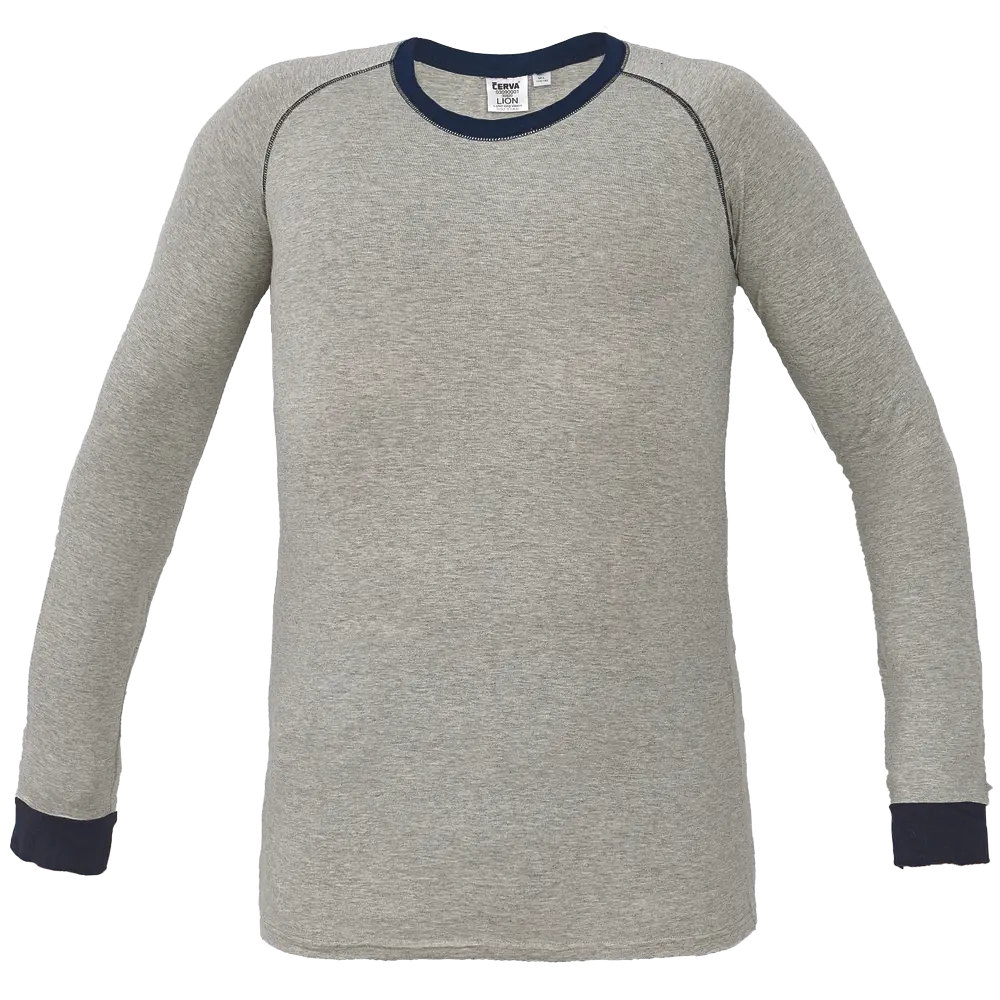 Cerva LION dlouhý rukáv Funkční třičko šedá 3XL-4XL