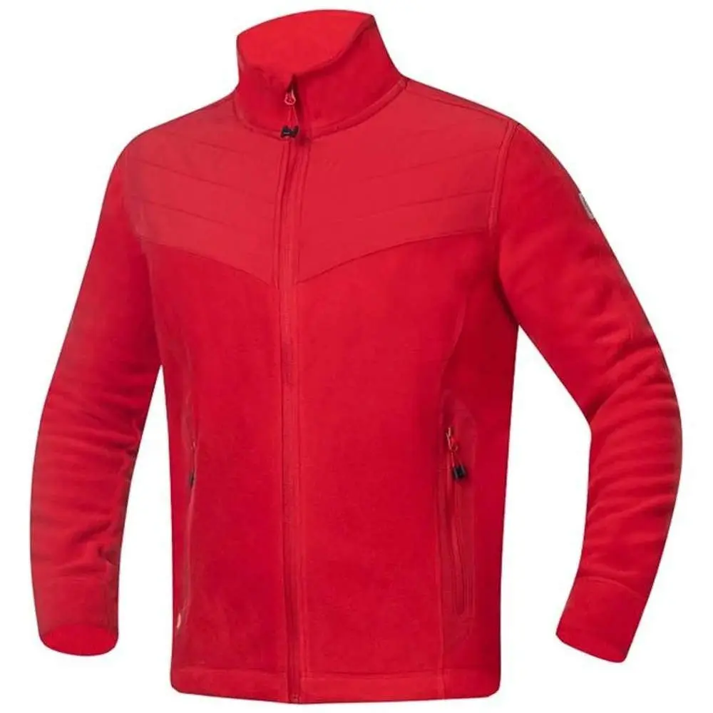 Mikina SoftFLEECE COMBO červená vel.XL