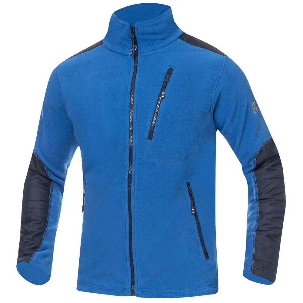 Fleecová mikina 4TECH modrá vel.2XL