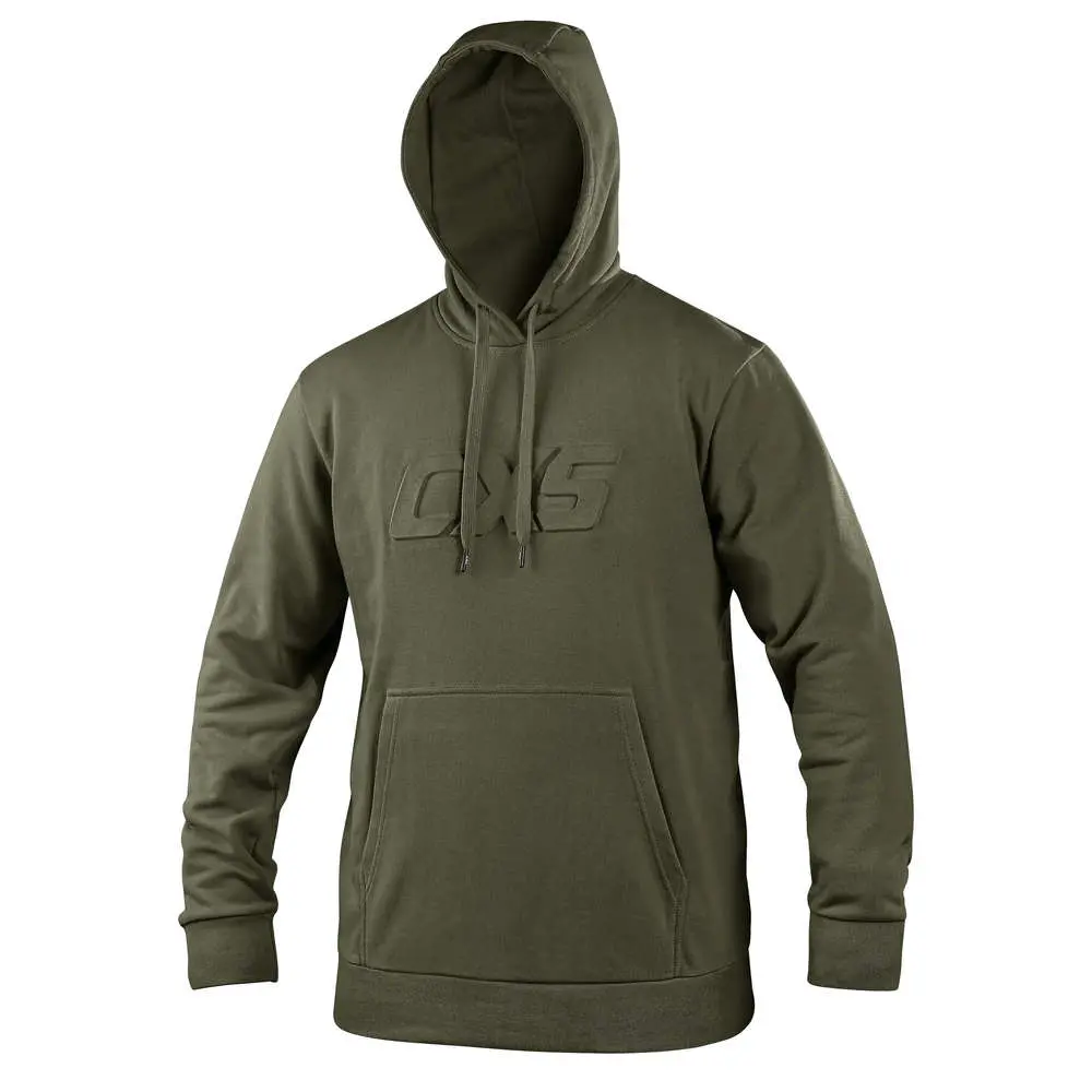 Mikina s kapucí ALTON, khaki, vel.3XL
