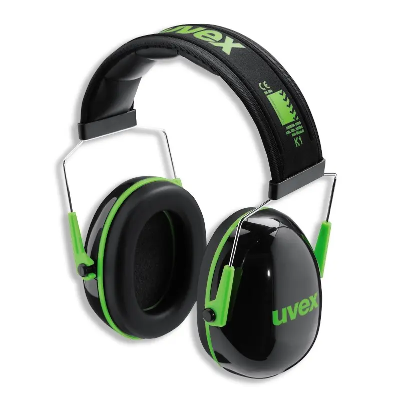 Mušlový chránič uvex K1 s náhlavním obloukem, SNR: 28 dB(A)