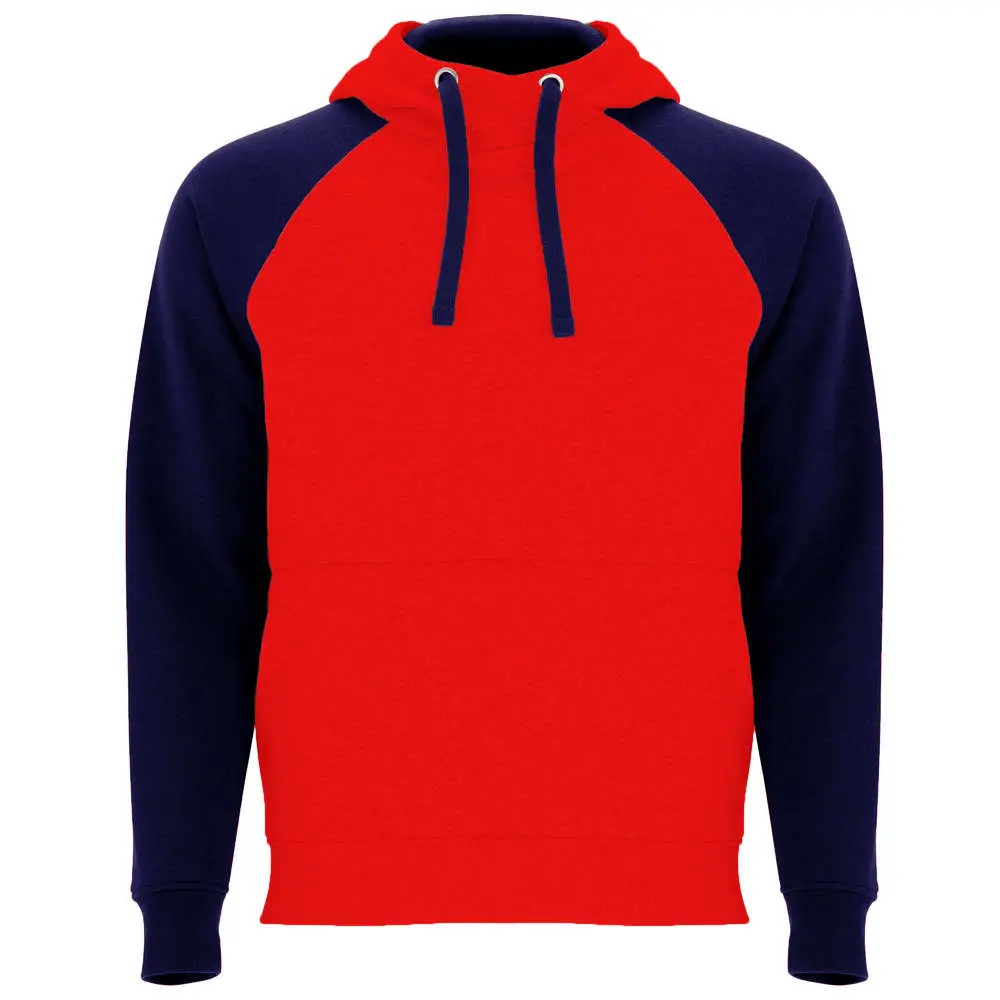 Unisex mikina Badet, červená/námořnická modrá, vel.3XL