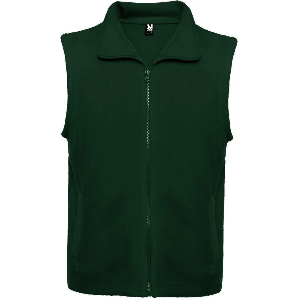 Fleecová vesta New Bellagio, lahvově zelená, vel.2XL