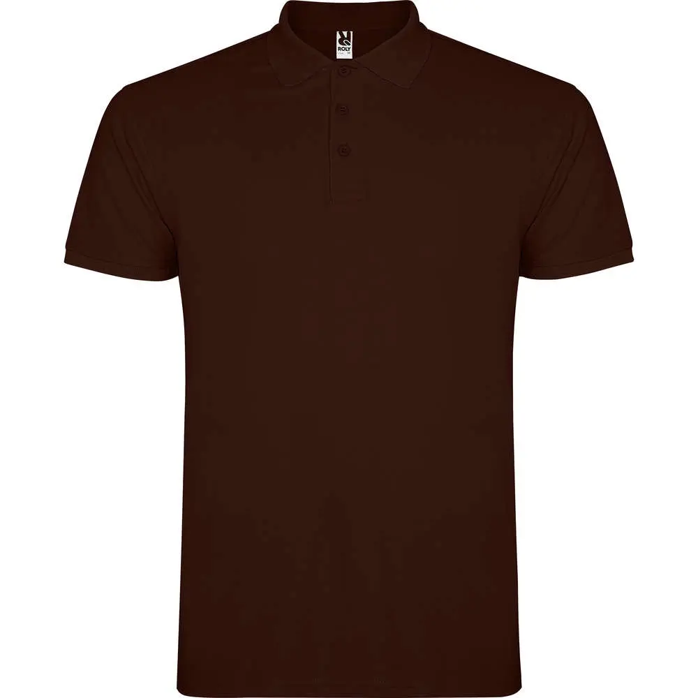 Pánská polokošile Star, čokoládová, vel.2XL