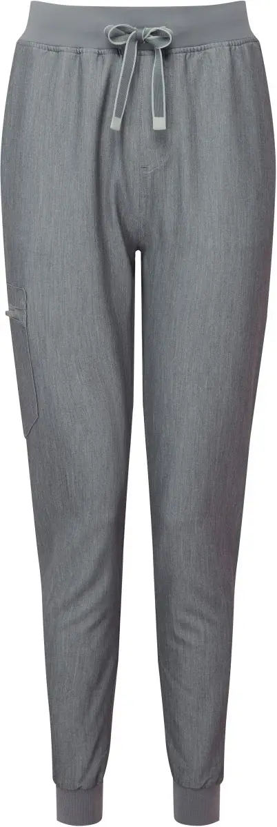 Dámské strečové kalhoty Jogger, NN 610 šedá vel.3XL