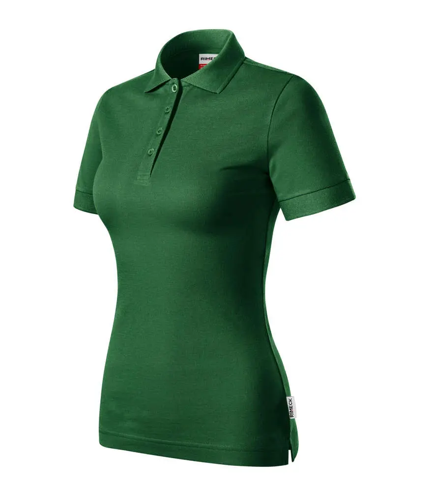 R21 Polokošile dámská RESIST HEAVY POLO lahvově zelená vel.3XL