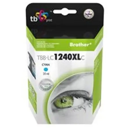 TB PRINT Ink. kazeta TB kompat. s Brother LC1240C 100% new, TBB-LC1240XLC - kompatibilní