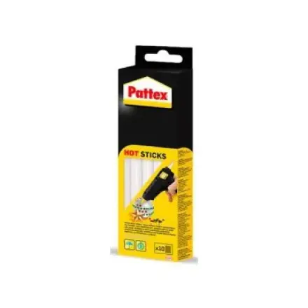 Pattex Hot patrony do tavné pistole, transparentní, 10 ks, 200 g