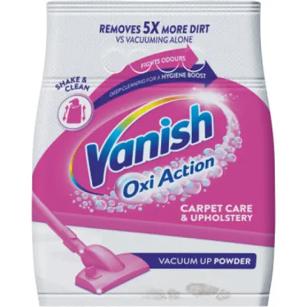 Vanish Oxi Action prášek na čištění koberců 650 g