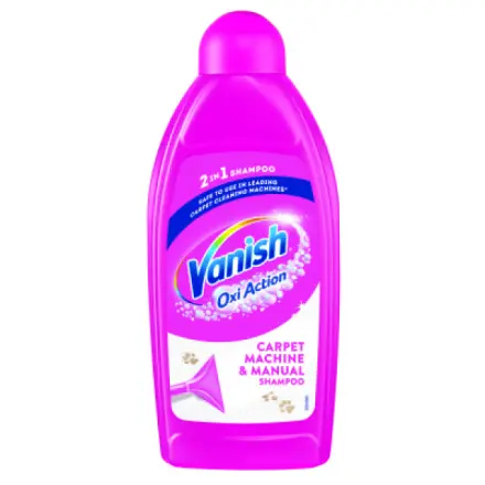 VANISH Oxi Action Šampon na strojní a ruční čištění koberců 500 ml