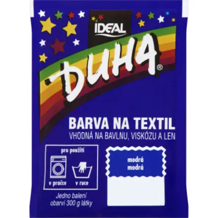 Duha barva na textil č.16 - 15g Modrá