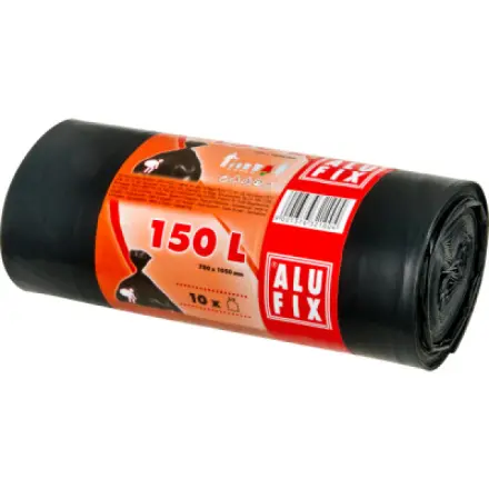 ALUFIX - Sáčky na odpad 150l/10ks černé