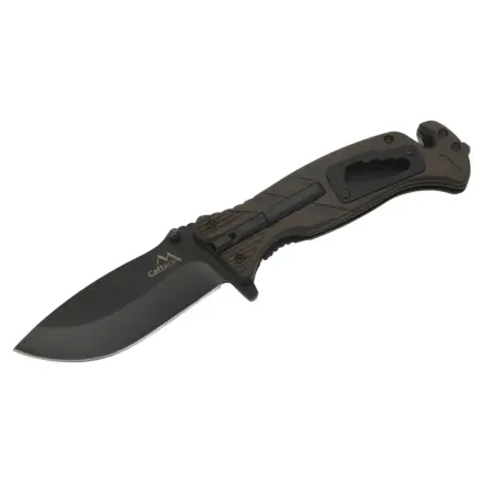 Cattara Nůž zavírací BLACK BLADE s pojistkou 21,7cm