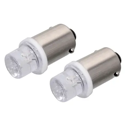Compass Žárovka 1LED 12V Ba9s bílá 2ks, Ba9s, 33749, 10 lm
