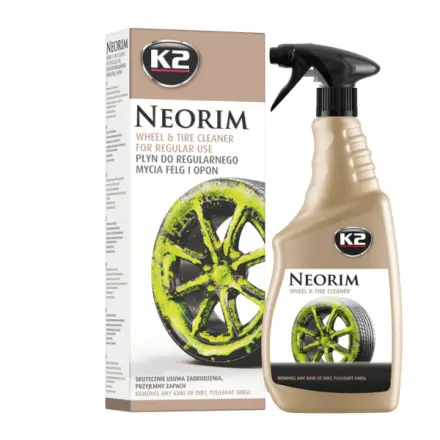 K2 GOLD NEORIM 700ml - čistič disků a pneumatik šetrný k povrchům disků kol, amG177