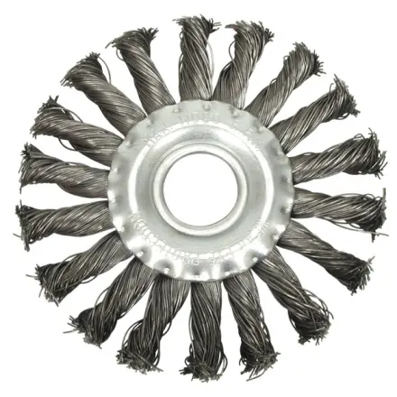 Vorel Kartáč drátěný boční 115 mm pletený, TO-06982