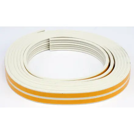 Vorel Těsnění do oken a dveří samolepící 9x4mm TYP E bílé 6M, TO-76750