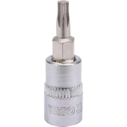 YATO Hlavice s bitem TORX 1/4" T20