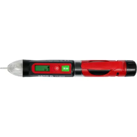 Yato Indukční zkoušečka napětí s LCD displejem 12 - 1000V, YT-28320