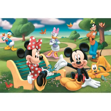 Trefl Puzzle Mickey Mouse Mezi přáteli - Mickey Mouse with friends / 24 dílků MAXI