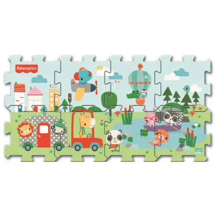 Pěnové puzzle Úsměv Fisher Price - puzzle z kategorie Multi puzzle