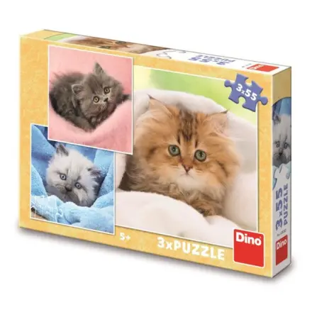 ROZTOMILÁ KOŤÁTKA 3x55 Puzzle