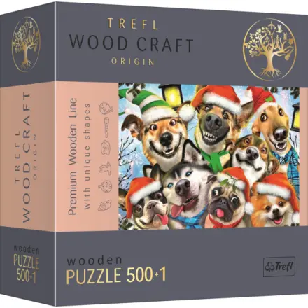 Vánoční psi - puzzle z kategorie 500 – 1000 dielikov