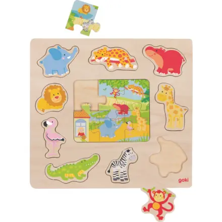 Zvířátka ze ZOO - puzzle z kategorie Maxi dieliky