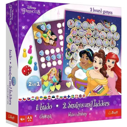 Hry Disney princezny, 2v1 Člověče, nezlob se a Hadi a žebříky - TOMI